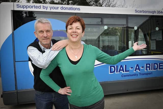 Tim Lawson and Julie Banks