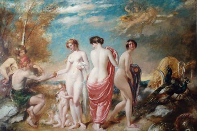 The Judgement of Paris by William Etty which is is the Scarborough Collections.