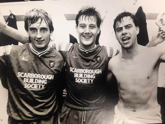 Steve Norris with Mitch Cook and Tommy Graham