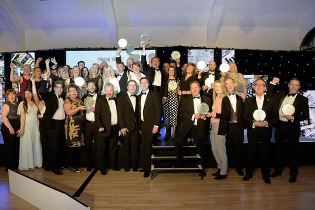 The Scarborough News Business Awards Evening.PA1547-BusAwards-50BBC Presenter Clare Frisby presents the Award Winners: