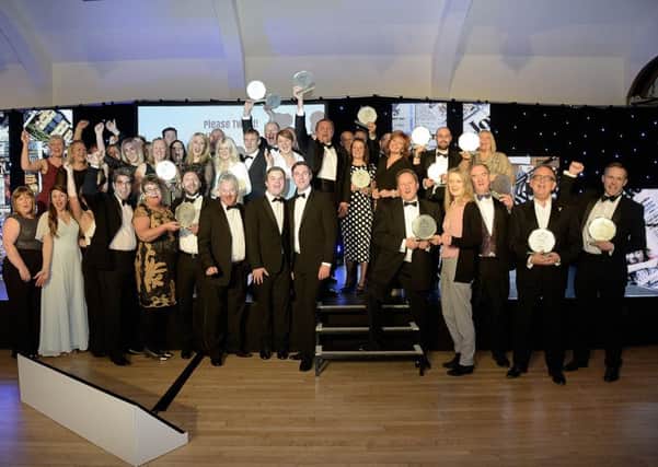 The Scarborough News Business Awards Evening.
PA1547-BusAwards-50
BBC Presenter Clare Frisby presents the Award Winners: