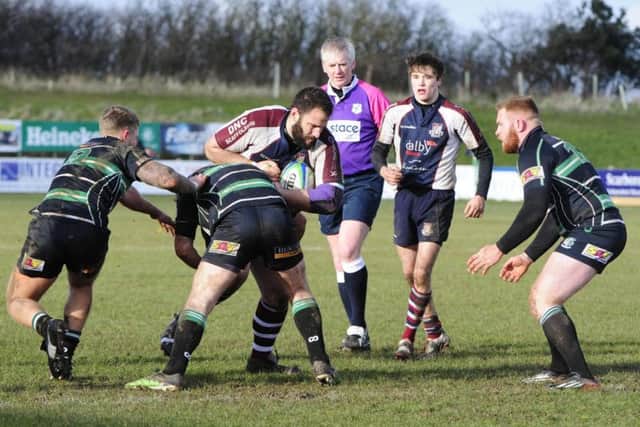 Alessandro Zavatti is halted by a York man