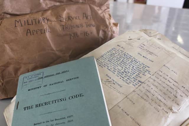 Items from the North Riding Appeal Tribunal Papers archive.