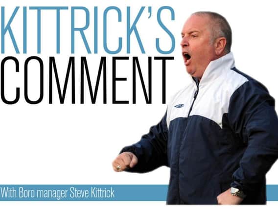 Steve Kittrick's thoughts