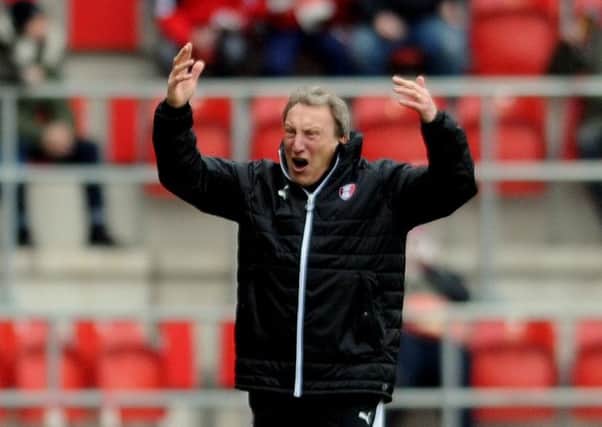 Neil Warnock, who is now the Rotherham United manager, took Scarborough to the football league.