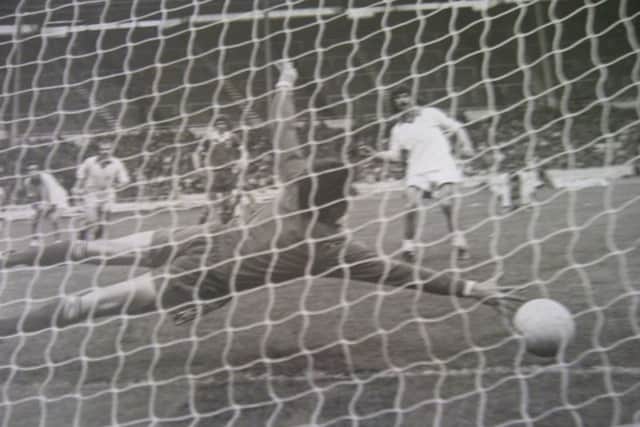 Harry Dunn slams home a penalty at Wembley