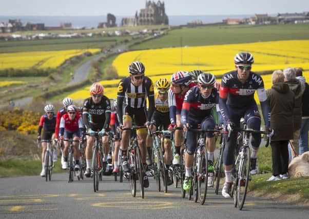 Last year's riders on the Tour de Yorkshire
