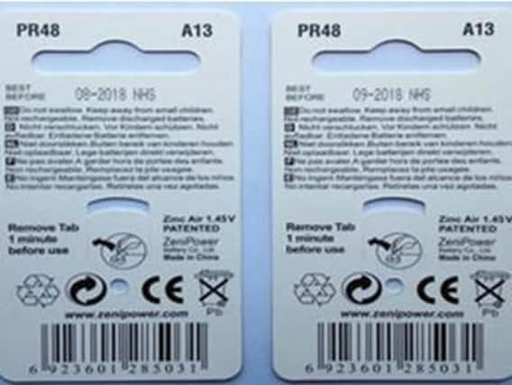 Hearing aid batteries have been recalled.