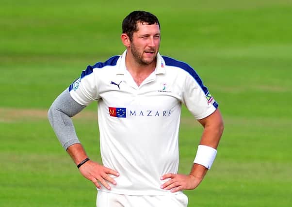 Yorkshire seam bowler Tim Bresnan finished his day in the desert on 449 first-class victims after taking three wicketsagainst the MCC.