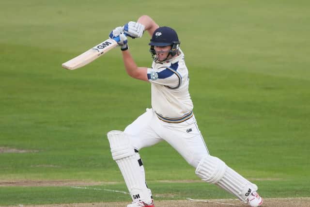 Yorkshire's Alex Lees.