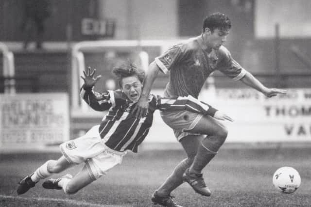 Jamie Mitchell in action for Boro