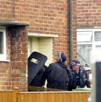12/8/08 News
Armed siege on Herdborough Road in Eastfield..
After a long stand off police officers break into the premises...
083316h