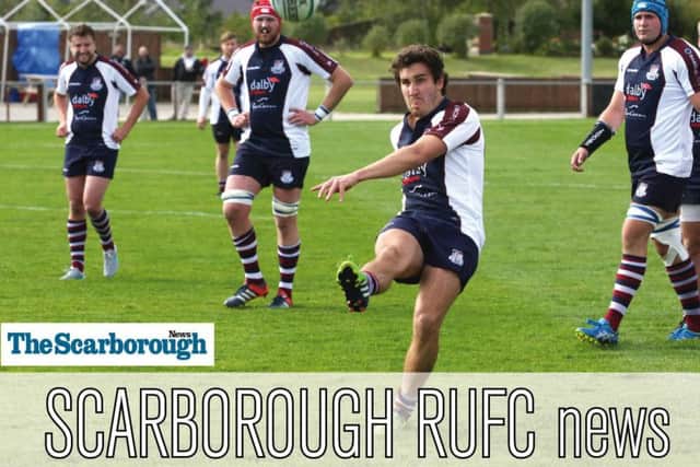 Scarborough RUFC ran in nine tries in their hammering of North Ribblesdale