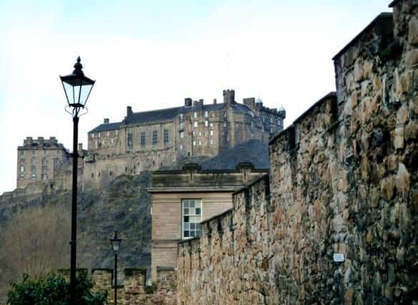 Edinburgh Castle.