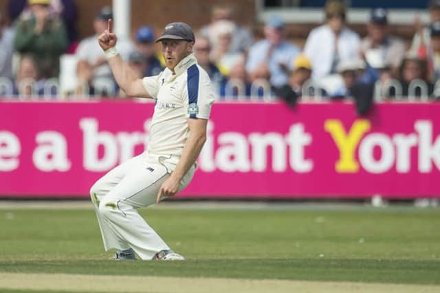 THE ONLY WAY IS UP: Yorkshire captain Andrew Gale.