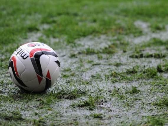 The recent wet weather has hit the local football schedule