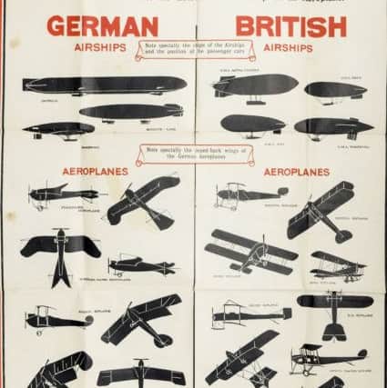 Public information poster in the Scarborough Collections.
