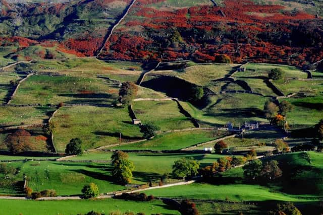 Fremington Edge, looking from Grinton Moor in Swaledale