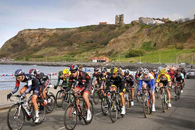 Last year's finish in Scarborough