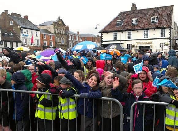 Excitement is building for the ceremonial start