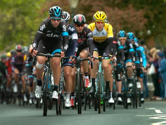 Stage One of this year's Tour de Yorkshire is well underway