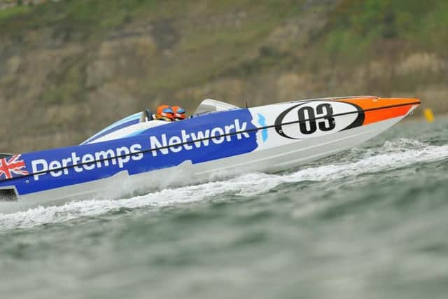 Powerboat action from South Bay