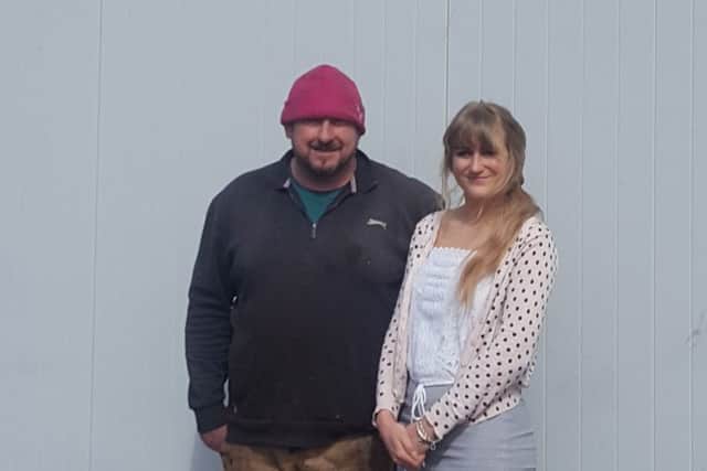Fabricator/welder at C.F.S.E, Anthony Worthy, is pictured with recruitment consultant Kacie Peirson. He is the 200th person helped into employment by Scarborough Jobmatch within the past 12 months.