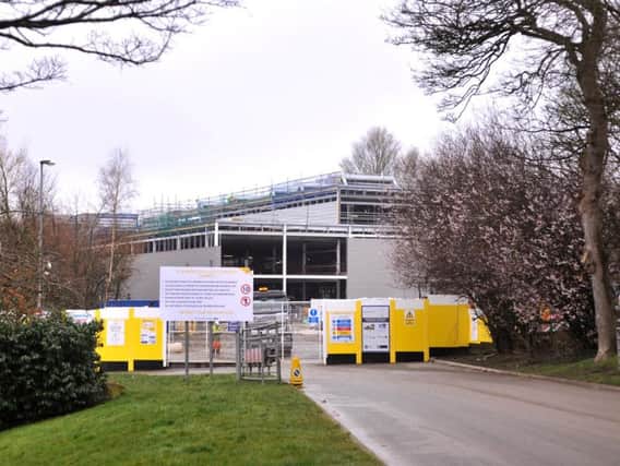The entrance to the Weaponness development