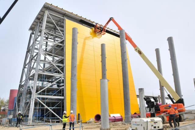 The 19m high Water Park tower
