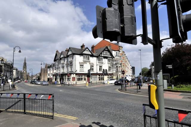 Scene of Ramshill road rage incident .pic richard ponter