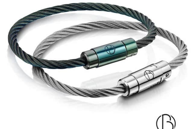 Bailey of Sheffield CABLE bracelet made of stainless steel