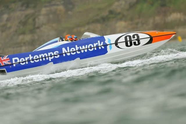 Powerboat action from South Bay