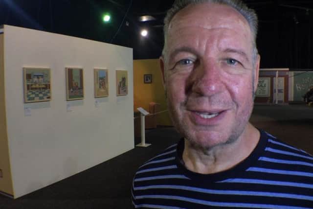 Pete McKee's 6 Weeks To Eternity exhibition at Magna Science Museum