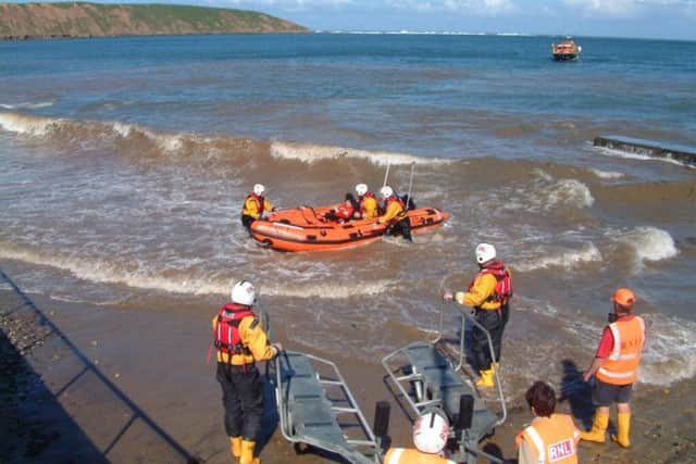 Filey lifeboat crew