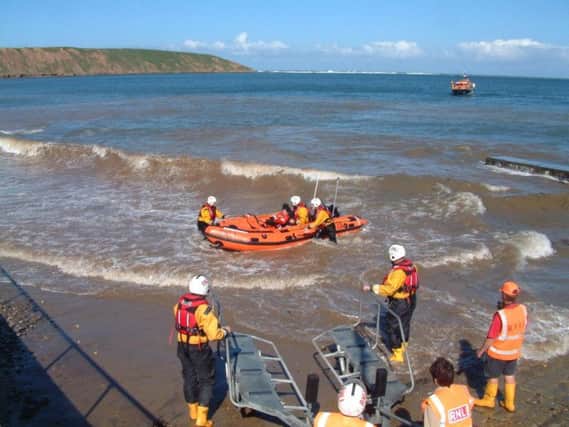 Filey lifeboat crew