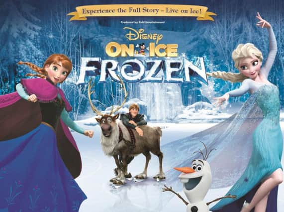 Disney On Ice present Frozen at Sheffield Arena from December 14 to 18, 2016.