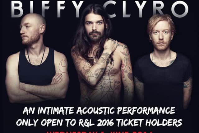 Biffy Clyro to perform intimate gig