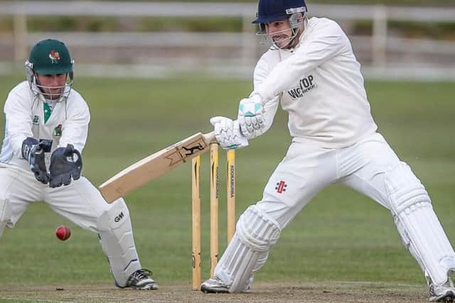 Scarborough CC skipper Ben Elvidge in action at Harrogate
