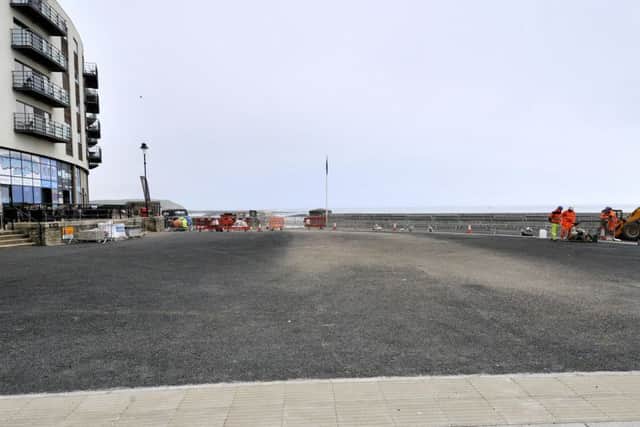 The North Bay piazza