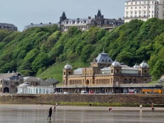 Asbestos has been discovered at Scarborough Spa which has closed temporarily
