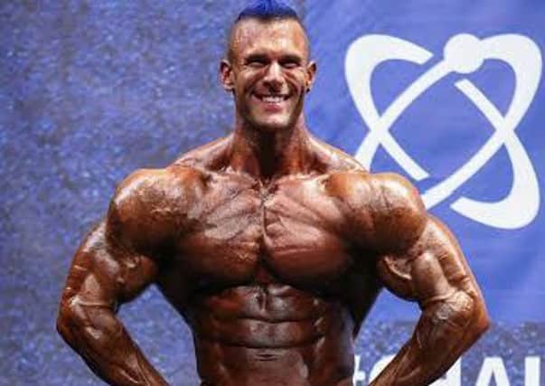Andy Pickering is Mr Great Britain after winning a national bodybuilding competition. Picture by Lee Archer