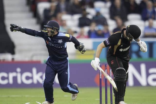 Andrew Hodd in action, thinks Yorkshire could shine in this year's Royal London One Day Cup