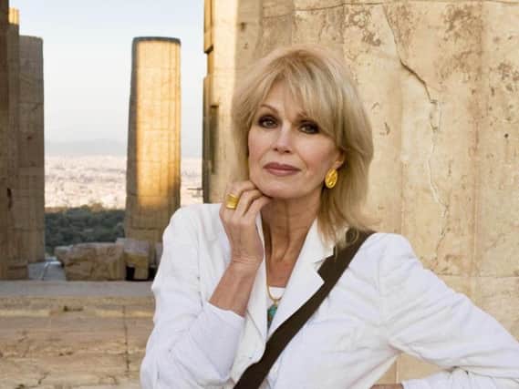 Joanna Lumley looking Absolutely Fabulous