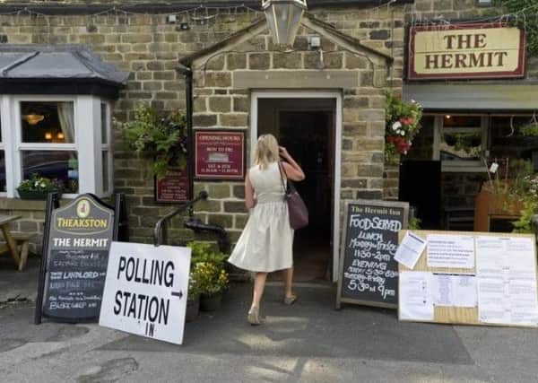 Is the Hermit Inn Britain's prettiest polling station? Probably!