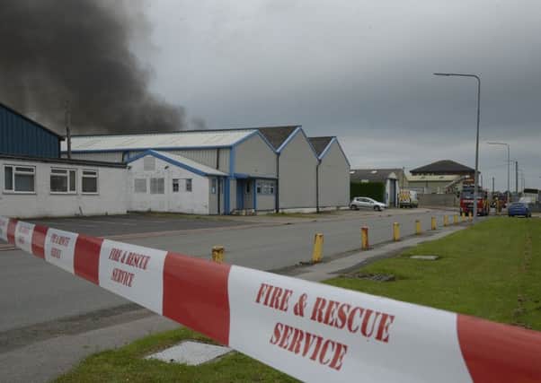 The scene at Pocklington Airfield Industrial Estate. Pictures by Paul Atkinson.
