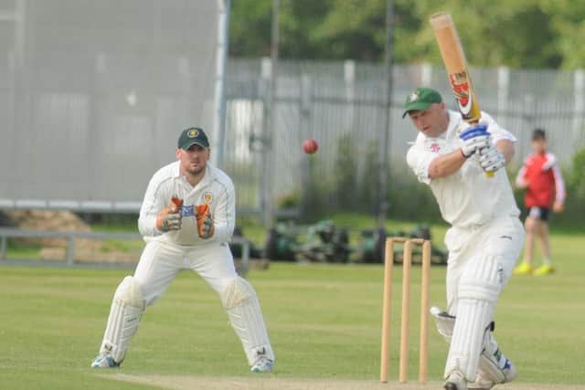 Bridlington's Simon Leeson batting v Malton