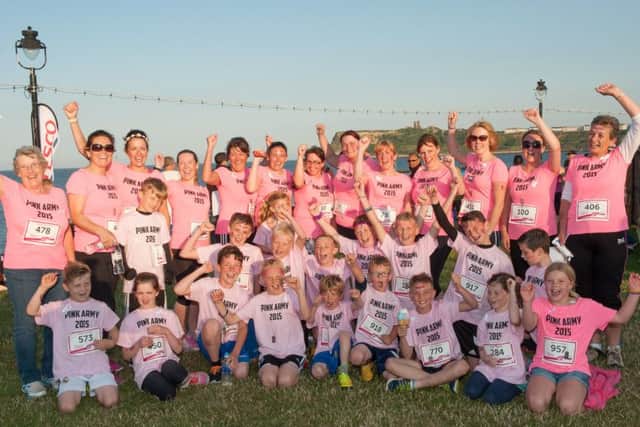 Scarborough Race For Life 2015. - Jame's Runners - Family and Friends from Seamer.