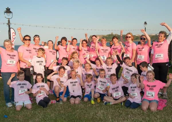 Scarborough Race For Life 2015. - Jame's Runners - Family and Friends from Seamer.