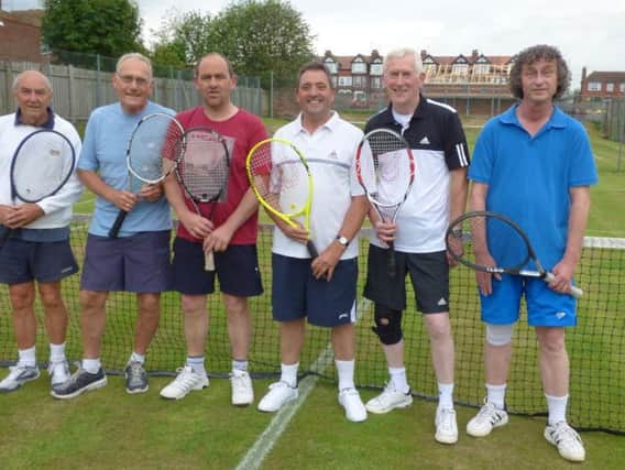 Filey Men's team, from left, David Hudghton, Mike Newby, Kevin Brown, John Sellers, Mark Lewis ans Paul Owen