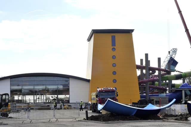 The Water Park nearing completion. pic Richard Ponter 163011